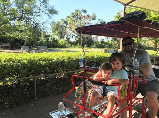"Ellos mi TODO": Así se divirtieron los hijos de Satcha Pretto durante un paseo por el zoo en Miami.