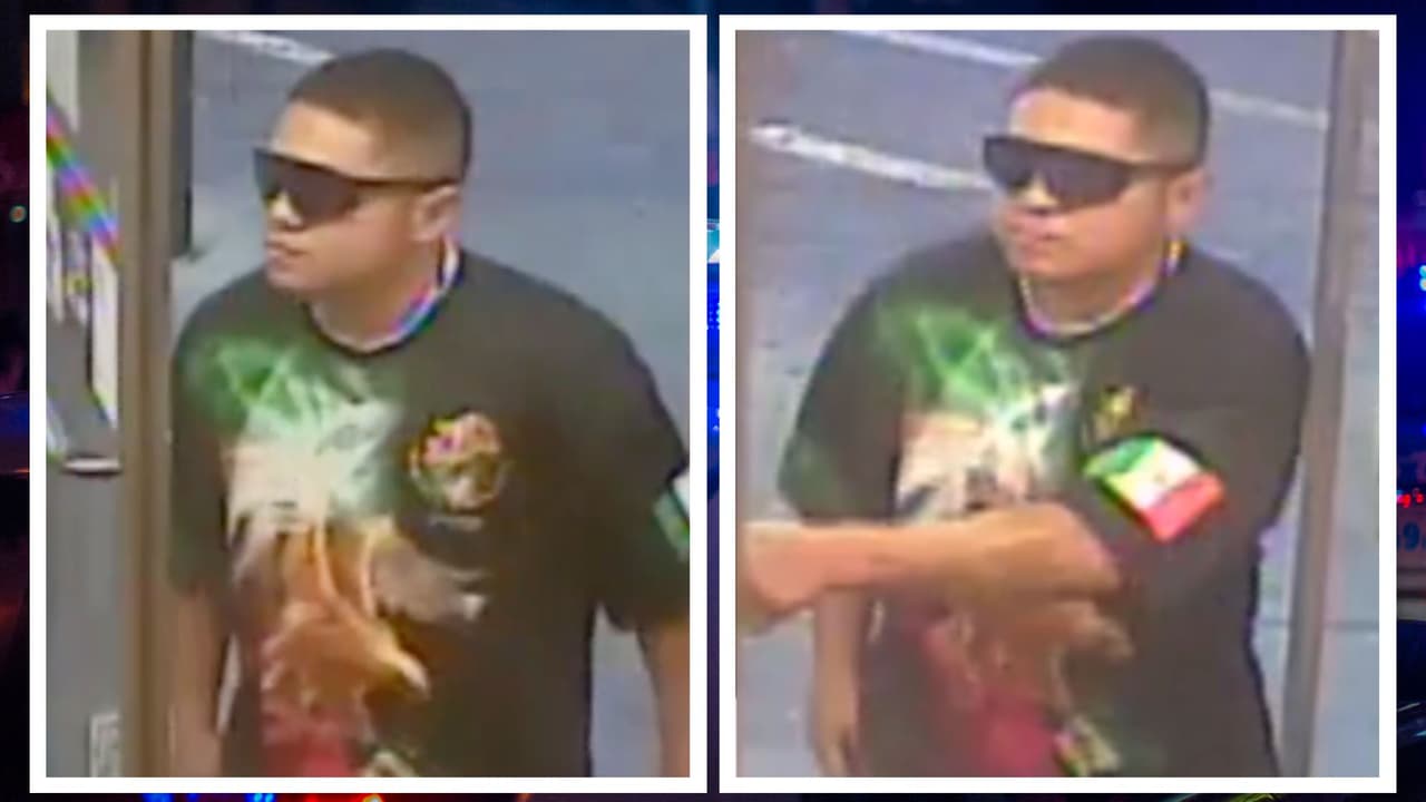 La policía busca al “ladrón del gas pimienta”: Usa una playera con el escudo de México y robó una caja de cervezas en Irving