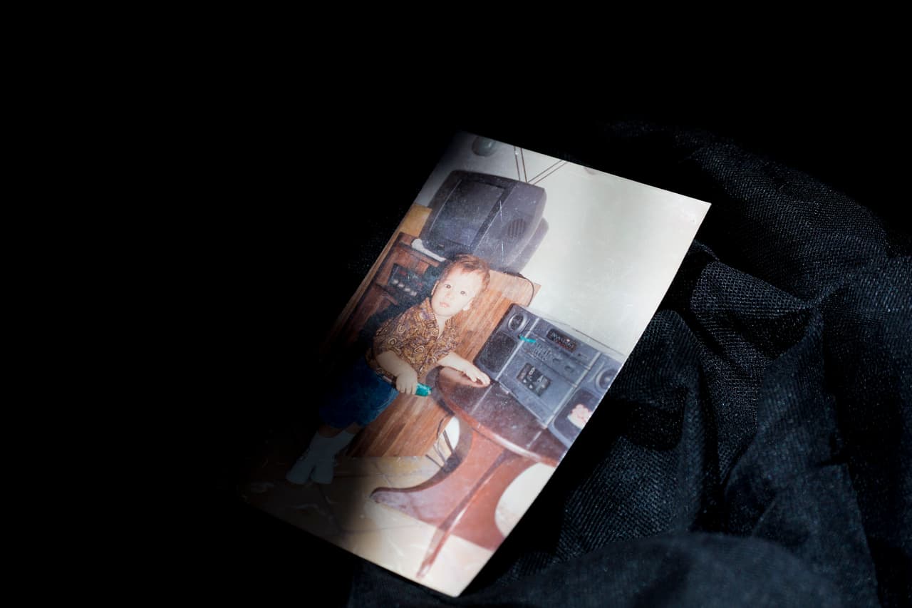 En muchas de las fotos aparecen niños, los hijos que dejaron en Cuba y que en muchos casos eran su razón de emigrar.