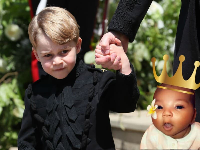 “Bromea con que un día True pueda casarse con el príncipe George”, añadió.