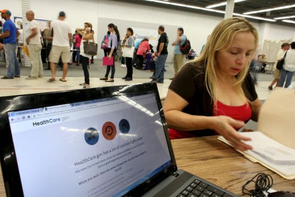 Inscripciones a Obamacare.