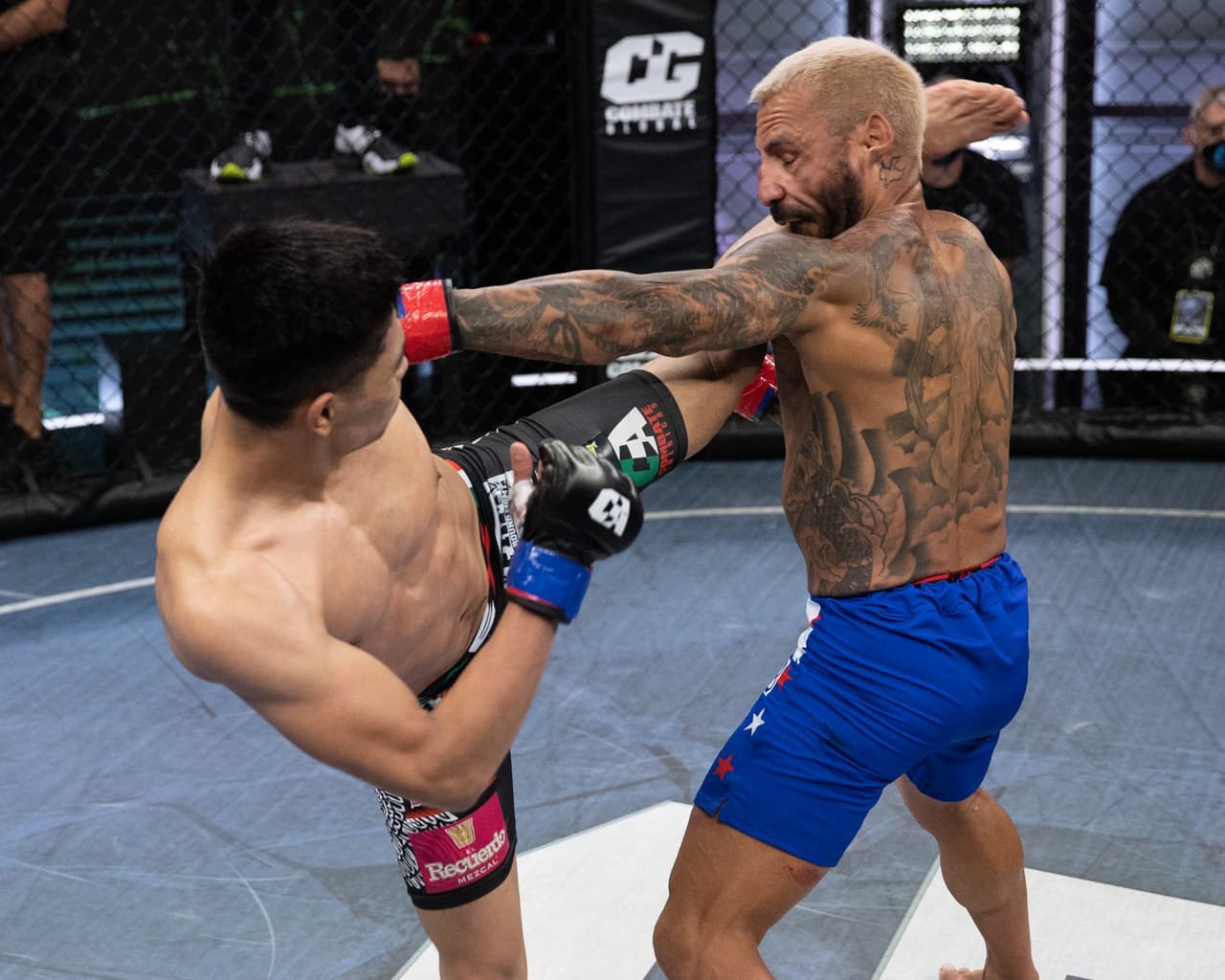 David Martínez se corona en Combate Global con brutal patada