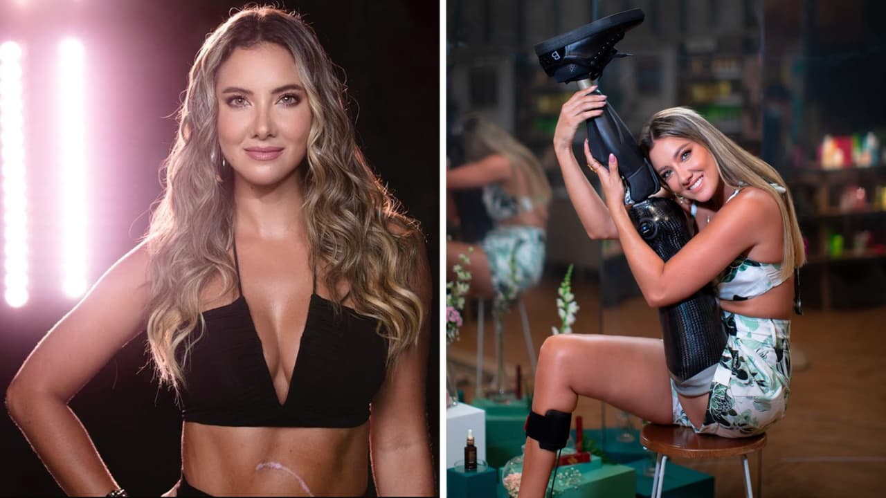 Daniella Álvarez explicó a detalle cómo funciona su prótesis: "qué bendición poder nadar"