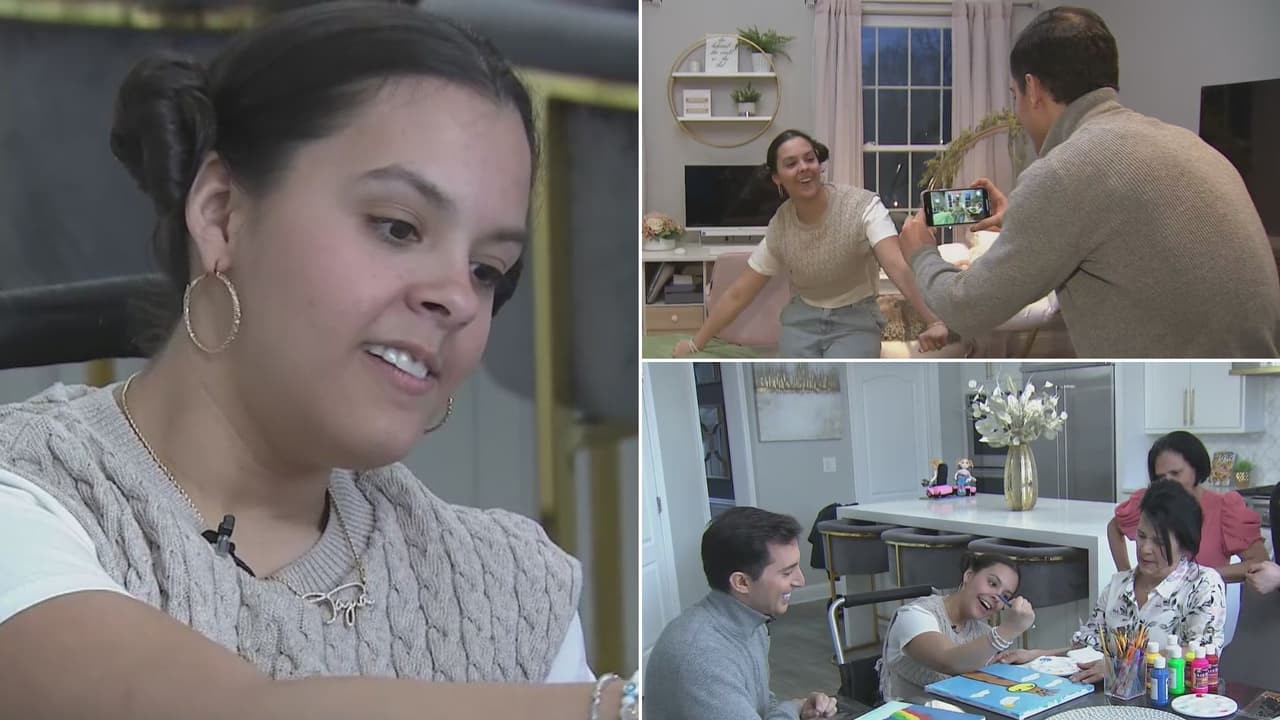 Tajia Rodríguez, hispana con parálisis cerebral inspira a otros con su historia de superación