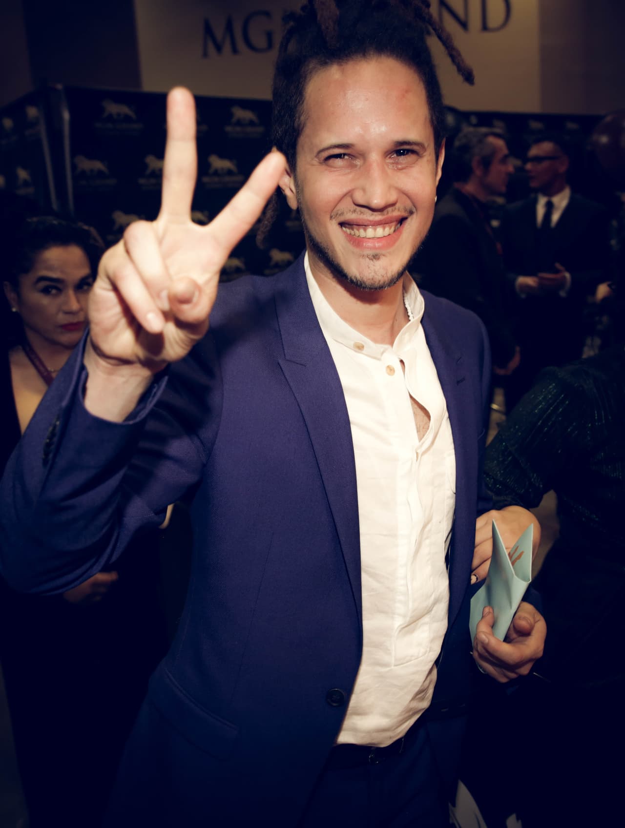 Vicente García fue una de las sopresas de la noche.