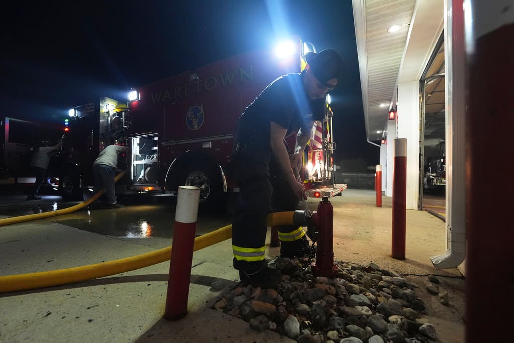 Las órdenes de evacuación han sido levantadas en los municipios de Lacey y Ocean.