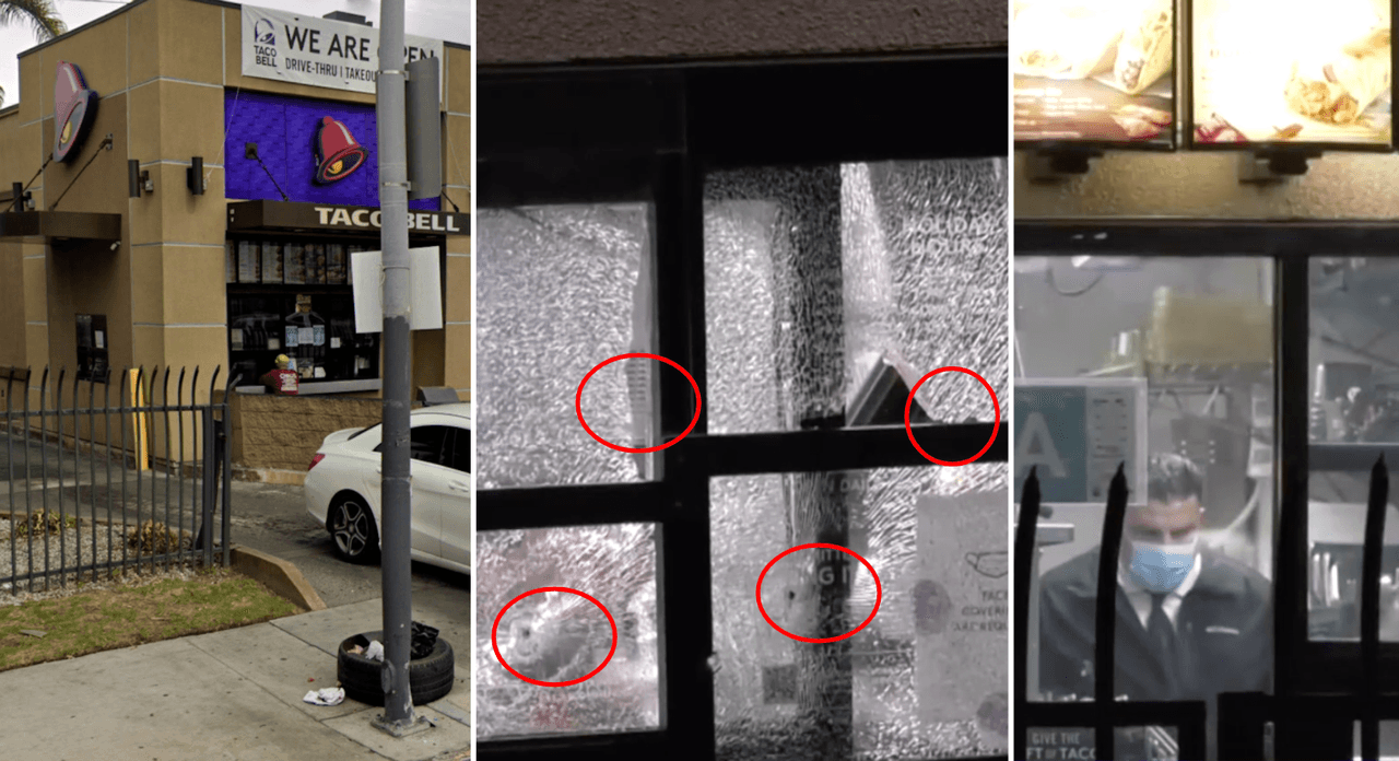 Matan a tiros a trabajador de Taco Bell por rechazar billete falso en Los Ángeles