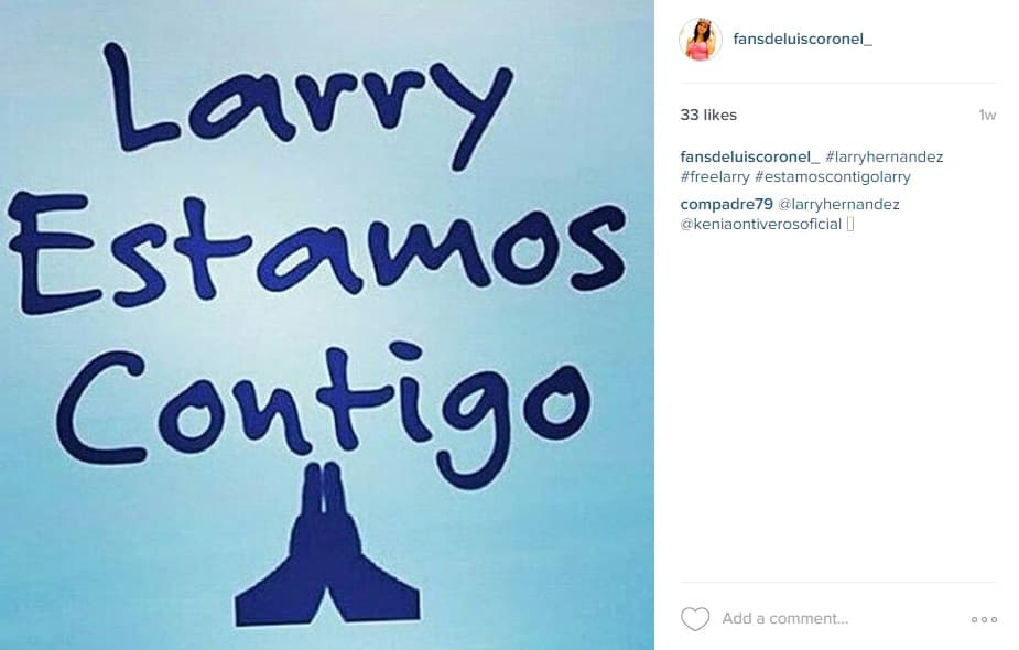 Personas de la comunidad latina que apoya a Larry dicen que todo se trata de una farsa.