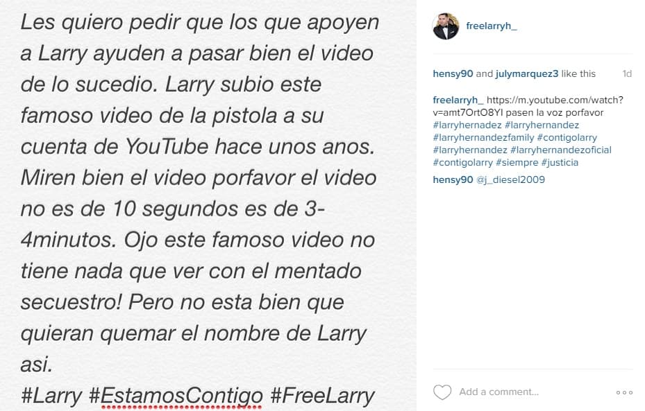 Y se nota que los grupos de apoyo han crecido durante estos días.