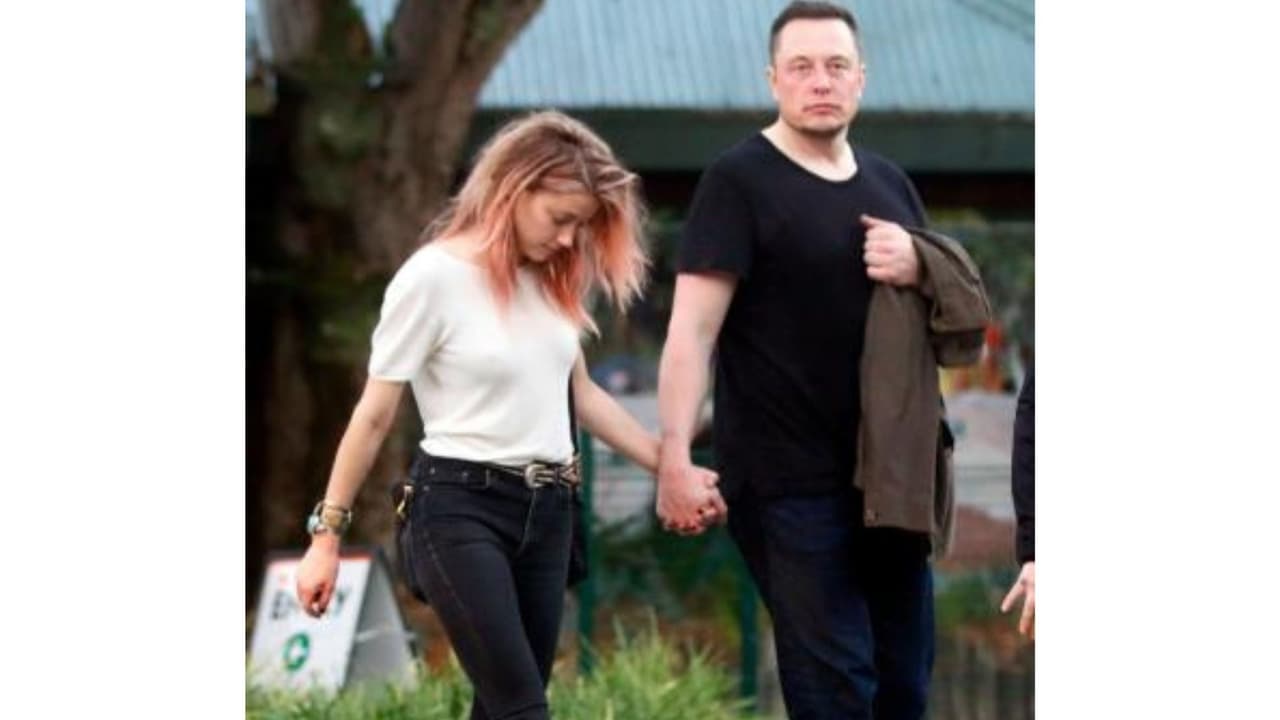 Amber Heard y Elon Musk
