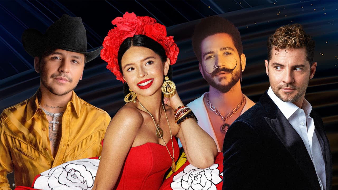 Premio Lo Nuestro 2022: Ángela Aguilar, Camilo, Christian Nodal y David Bisbal en el tributo a Vicente Fernández 