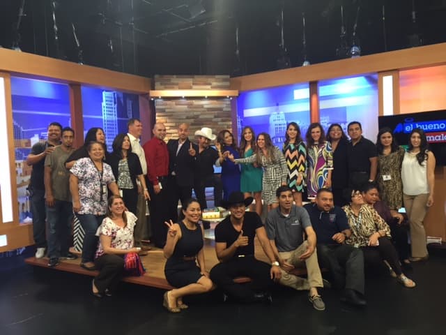 Visitaron la Ciudad del Álamo donde recibieron muchas muestras de cariño.