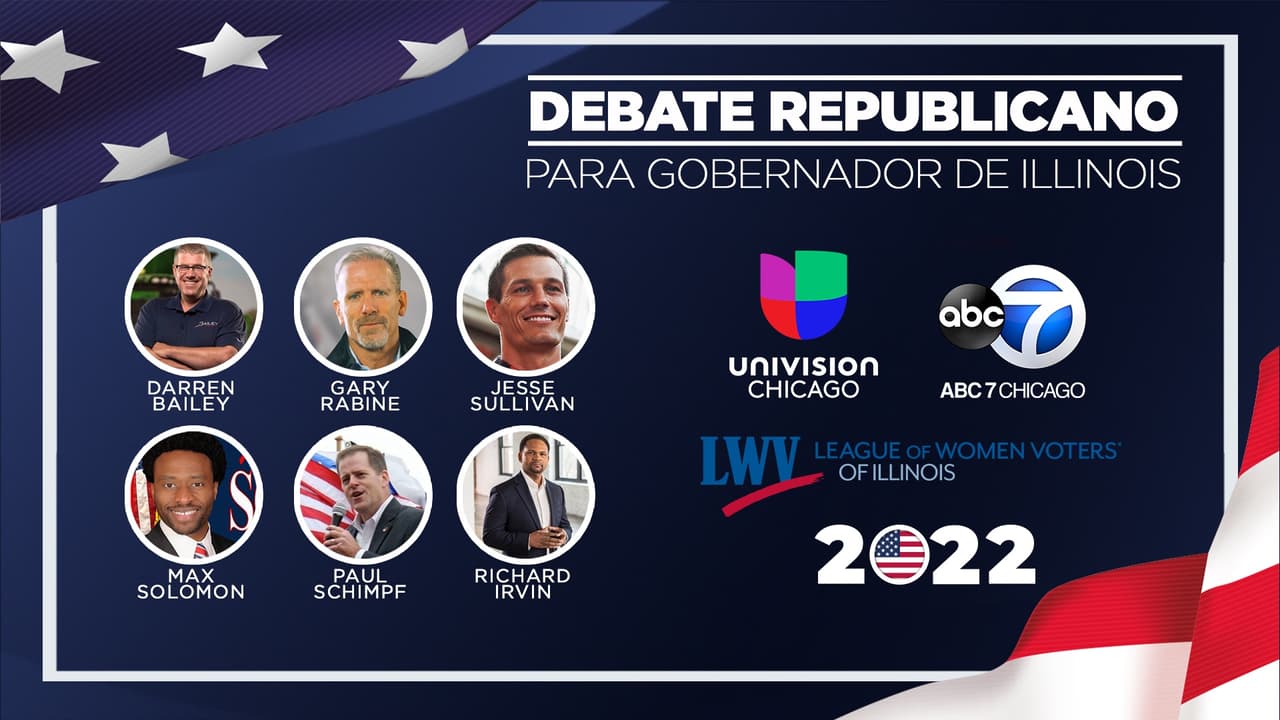 Primarias en Illinois: Debate de aspirantes republicanos a la candidatura de gubernatura 