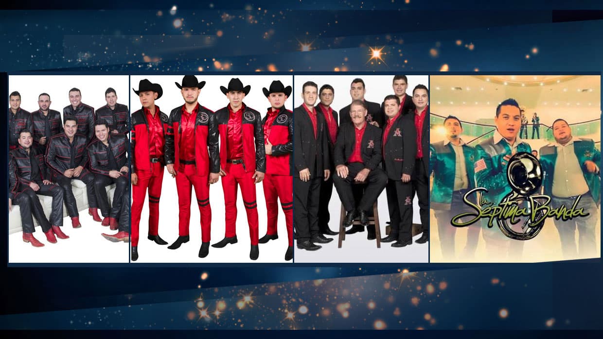 Del 1 al 11 y en orden alfabético, estas son las bandas nominadas en la categoría Regional Mexicano en Premio Lo Nuestro. 
<a href="http://www.univision.com/especiales/premio-lo-nuestro/vota" target="_blank">VOTA POR TU FAVORITA.</a>