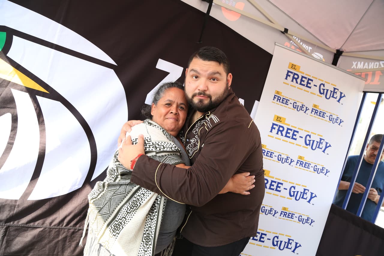 El Free-guey show es muy querido por su público y estas fotos lo demuestran.