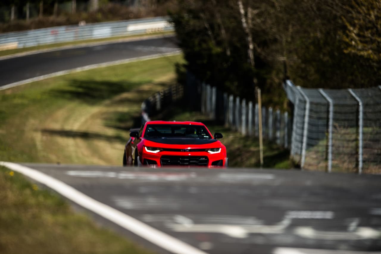 At 7:16.04, the 2018 Chevrolet Camaro ZL1 1LE is the fastest Camaro to ever lap the Nürburgring Nordschleife.