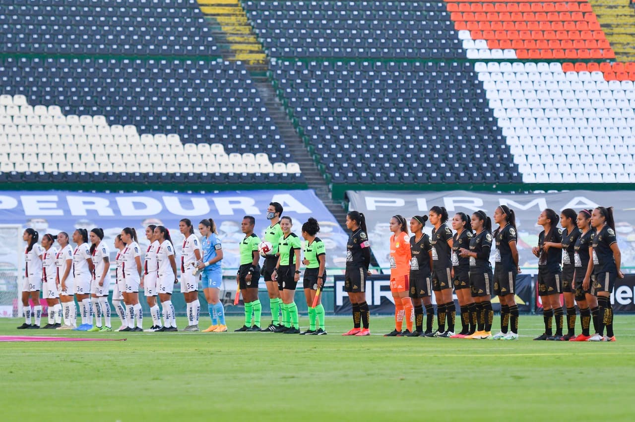 León y Atlas previo a su partido en Liga MX Femenil