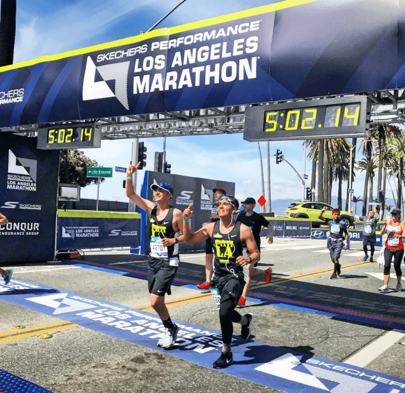 Más de 24,000 participantes tuvo la edición 33 del Maratón de Los Ángeles.