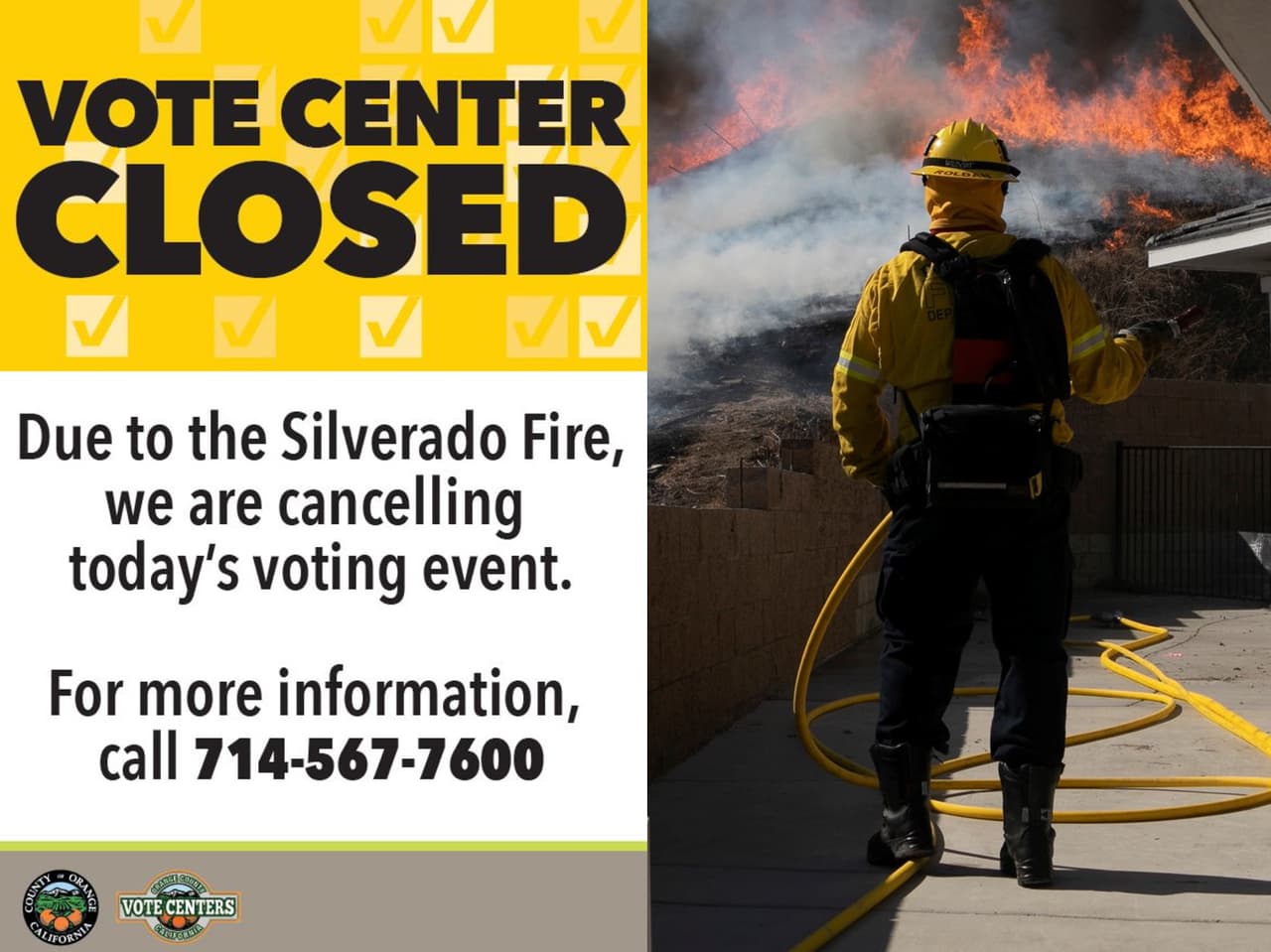 ¿Perdiste tu boleta electoral debido a los incendios? Esto es lo que debes hacer