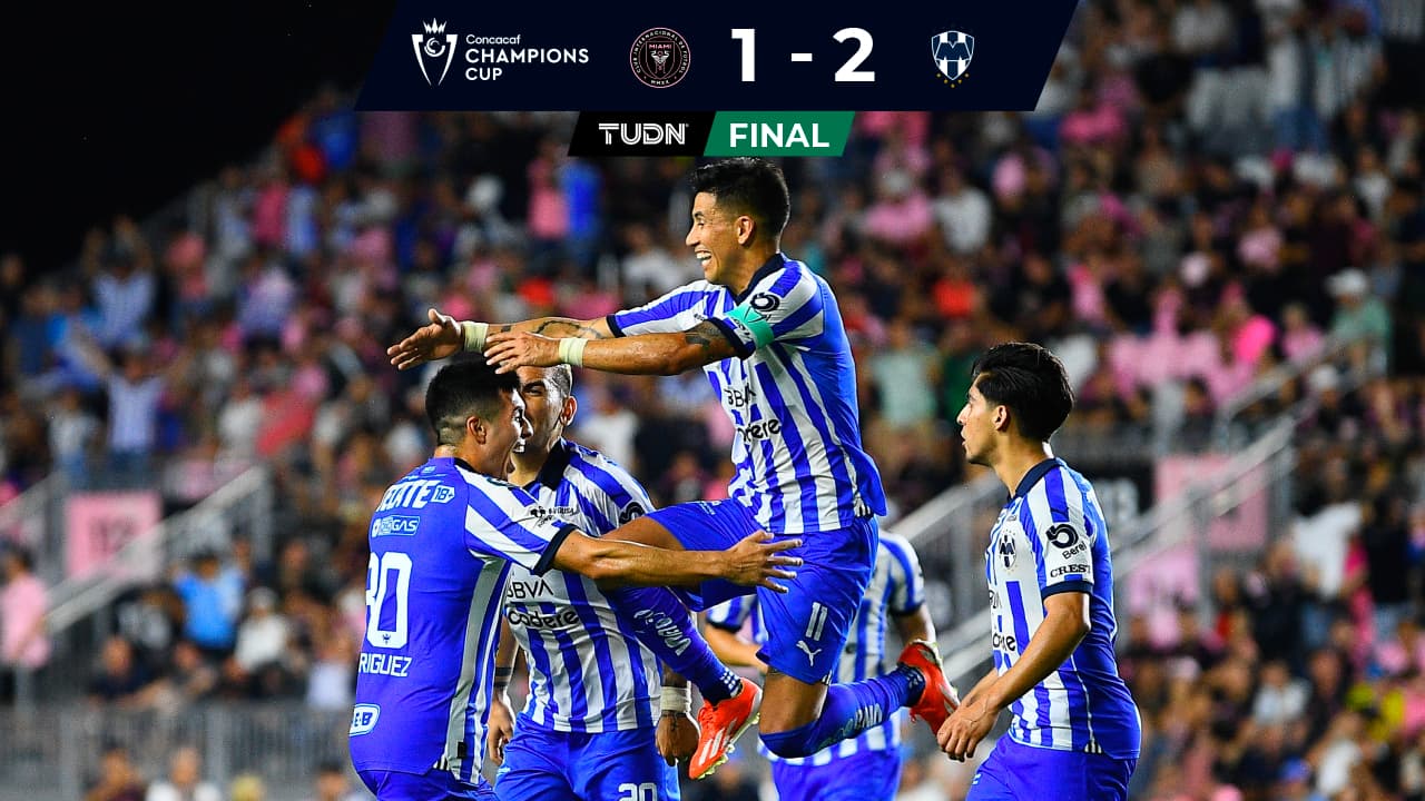 ¡Remontada regia! Rayados le da la vuelta a un Inter Miami sin Messi