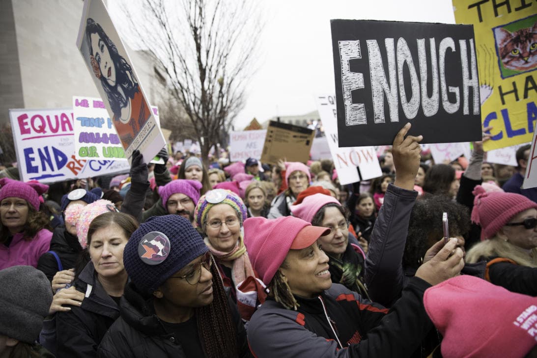 Women march in Washington
