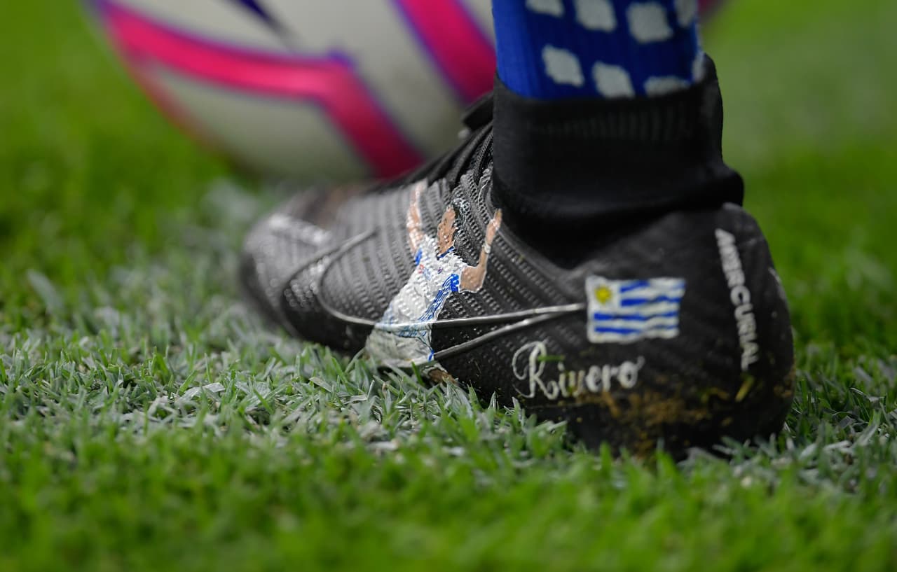 El calzado de Rivero, con detalles personalizados.