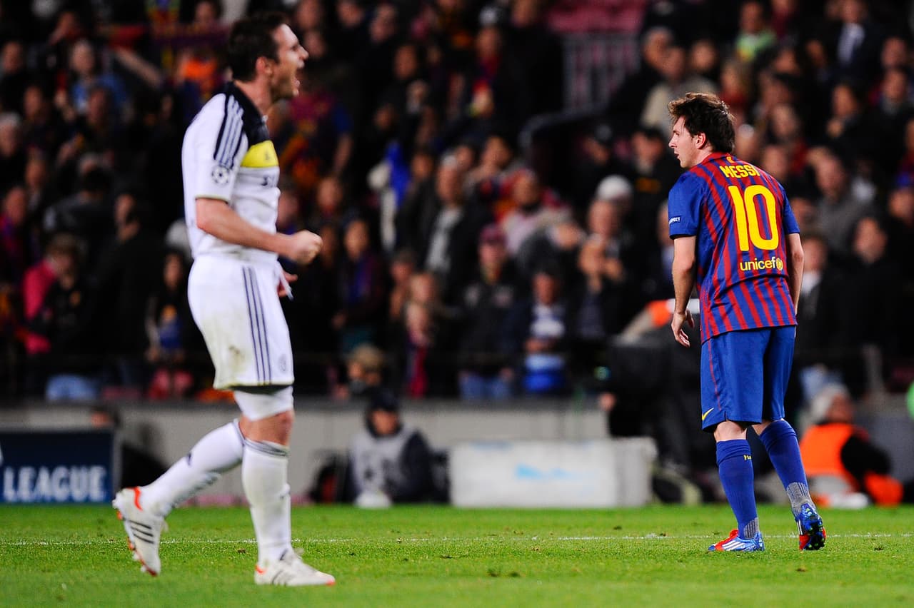 Barcelona volvía a llegar como campeón defensor de la Champions League y enfrentó en la semifinal de 2012 a un Chelsea que no se veía tan fuerte como el de años anteriores. Sin embargo, el equipo inglés sorprendió a Messi y su equipo.