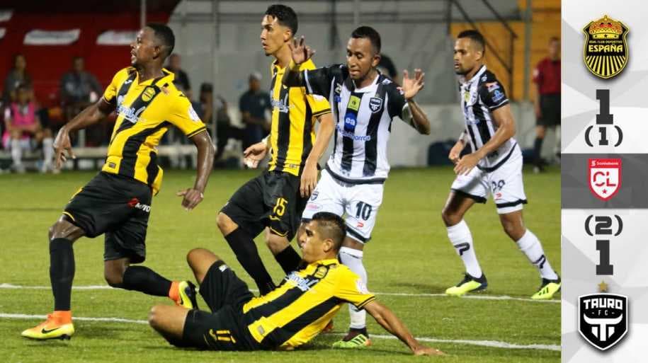 El Tauro elimina al Real España y se mete a los cuartos de final de la Concacaf League