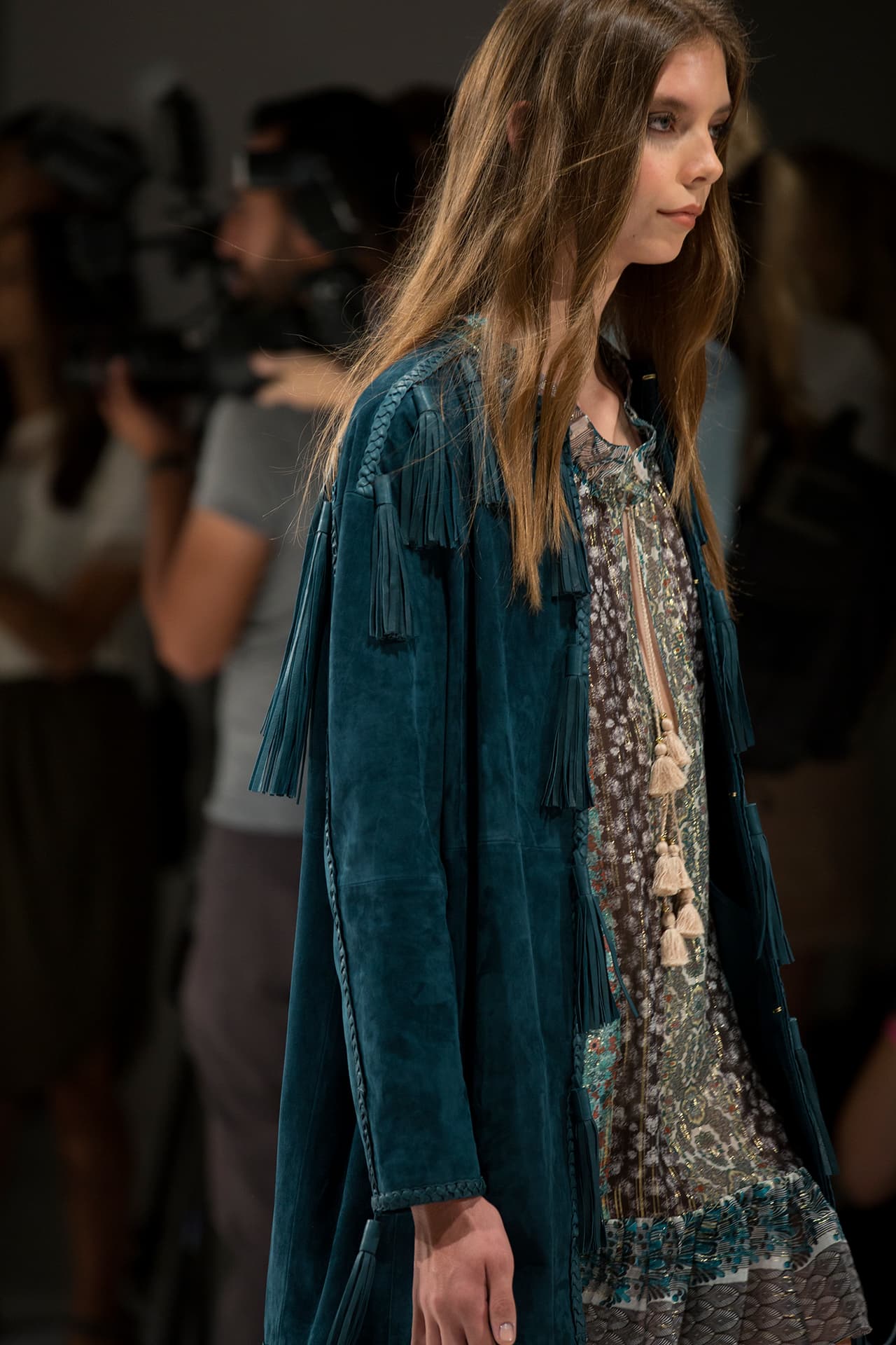 Zoe fue más allá y creo diseños que fácilmente se convierten en moda para el trabajo o los compromisos sociales. Diseños Rachel Zoe. NYFW, Spring/Summer 2016 - 09/13/2015
