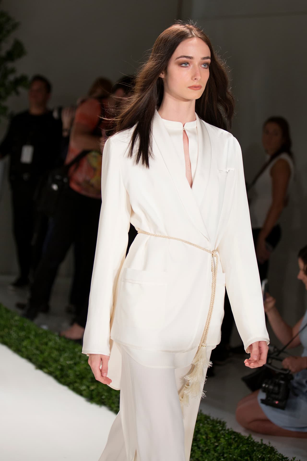 Los vestidos 'boho' son la muestra de todo el concepto. Diseños Rachel Zoe. NYFW, Spring/Summer 2016 - 09/13/2015