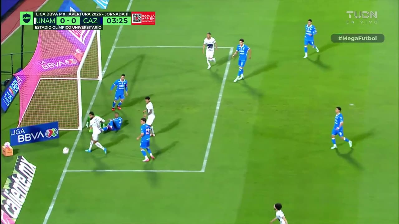 ¡Se salva Cruz Azul! Pumas no la pudo empujar ante el rebote de Mier