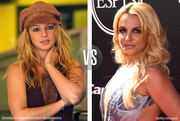 Britney Spears entra en este listado porque a pesar de tener 33 años, parece que la vida la ha tratado muy mal.