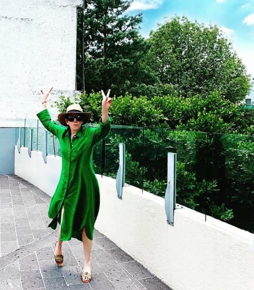 La exesposa de Alejandro Camacho comentó que es 
<b><a href="https://www.univision.com/famosos/con-una-foto-del-pasado-rebecca-jones-conmemora-el-dia-mundial-del-cancer-de-ovario-el-mismo-que-ella-padecio-fotos" target="_blank">sobreviviente</a></b> del cáncer de ovario, pero es muy peligroso porque "no puede detectarse en las etapas que normalmente se detecta el cáncer de mama".