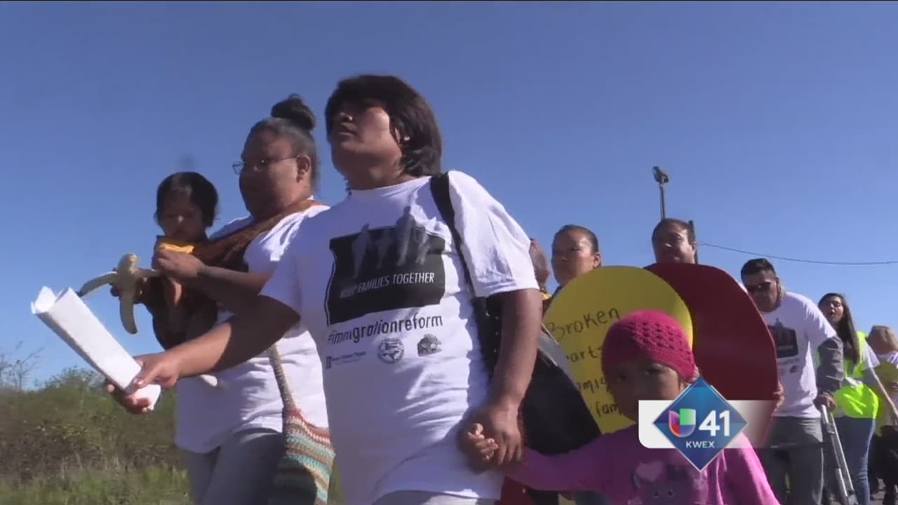 Inician peregrinación para exigir fin a la política antiinmigrante de Texas