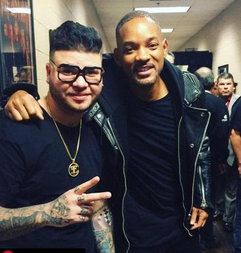 Cómo dejar pasar la foto con Will Smith.