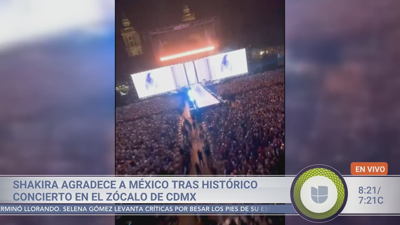 Shakira rompe en llanto tras terminar concierto en México: la verdad sobre el video viral