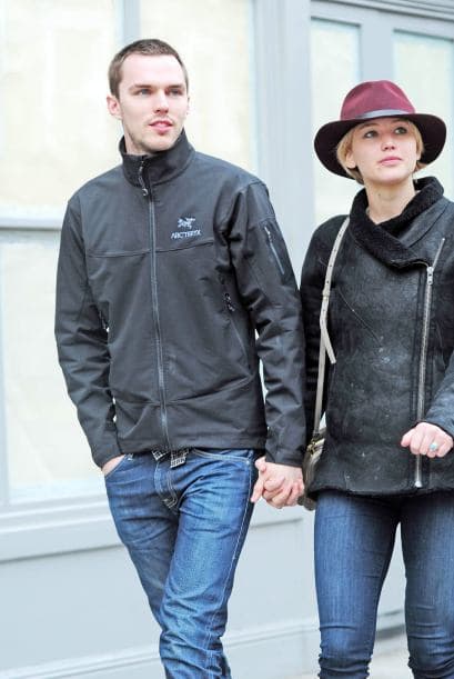 Jennifer Lawrence y Nicholas fueron afortunados en el juego, pero desafortunados en el amor.