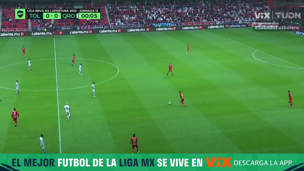 Horario y dónde ver el Toluca vs. Querétaro de la Liga MX