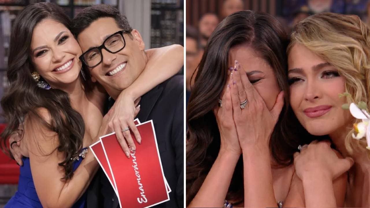 Entre lágrimas y con emotivos mensajes, Ana Patricia y Rafael Araneda se despiden de Enamorándonos USA