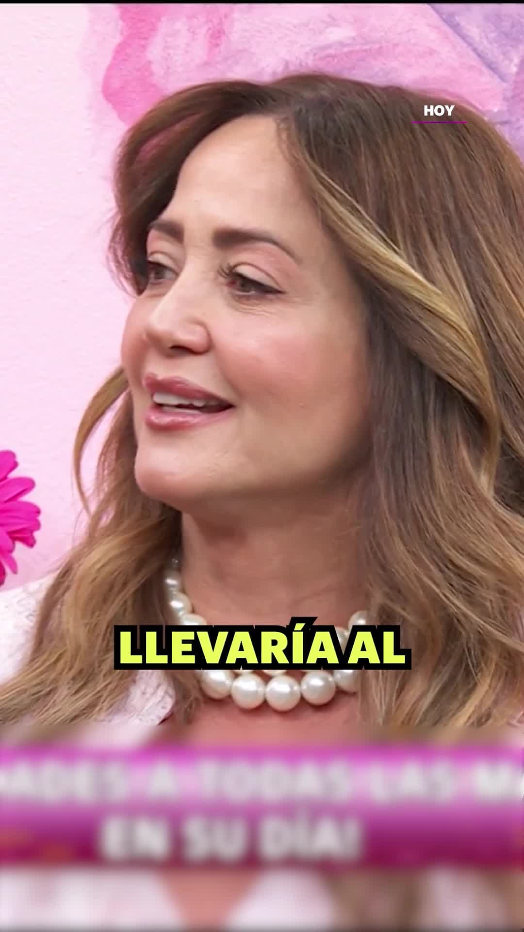 Andrea Legarreta rompe el llanto al recordar a su mamá en el día de las madres