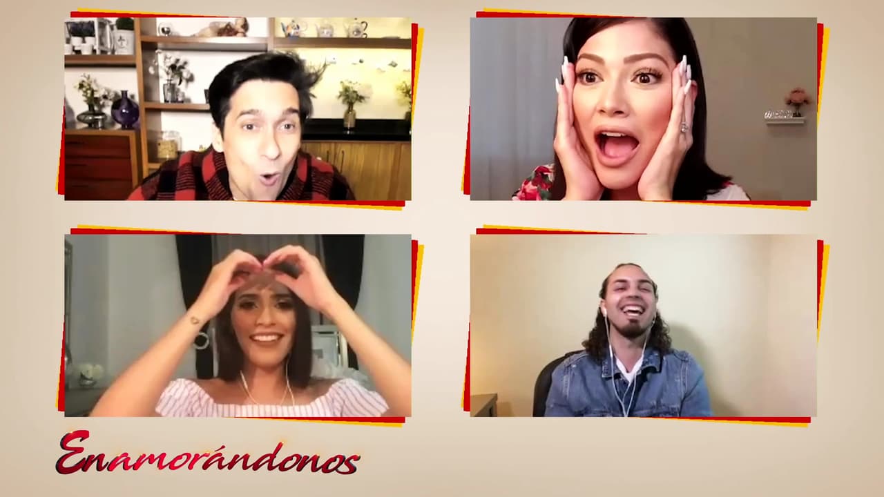 Kimberlee y Jonathan reaparecieron en Enamorándonos para dejar a todos con la boca abierta. En el último programa de la edición virtual, la pareja aprovechó las cámaras para anunciar que esperan un bebé.