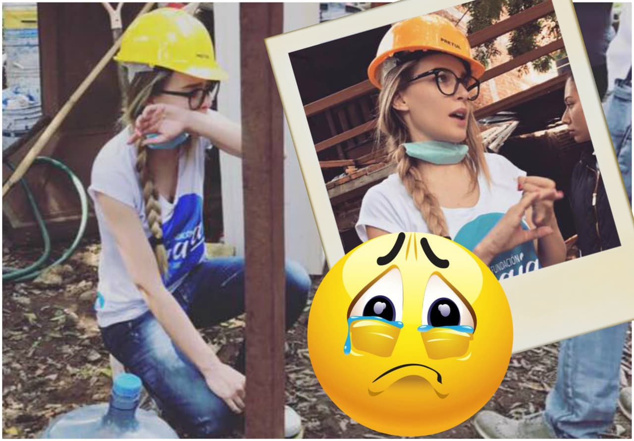 Así es el maratón de ayuda de Belinda a víctimas del terremoto en México