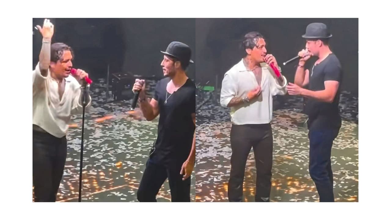 Christian Nodal y José Madero se dejaron ver juntos en Monterrey, México, a finales de octubre.