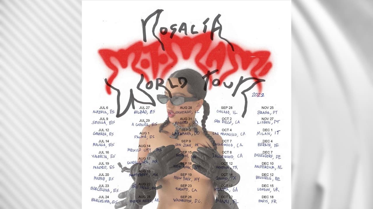 <b>Rosalía</b>
<br>
<br>En minutos fueron vendidas las boletas de preventa para el 'Motomami Tour’. La cantante española anunció que su gira se realizará en Europa, Latinoamérica y Estados Unidos. La gira comienza en su natal España, en Almería, el 6 de julio, y finalizará el 18 de diciembre en París. 
<a href="https://www.univision.com/musica/los-mejores-memes-sobre-la-preventa-del-motomami-tour-fotos">Los fanáticos de la artista española inundaron Twitter con memes</a> y quejas por posibles fallas en la página para comprar sus entradas.