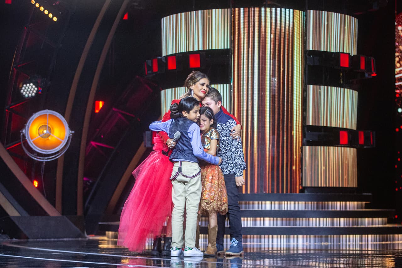 Los cantantes Judith, Ángel, Maylim y Diego fueron los primeros eliminados de la quinta temporada de Pequeños Gigantes 2020.