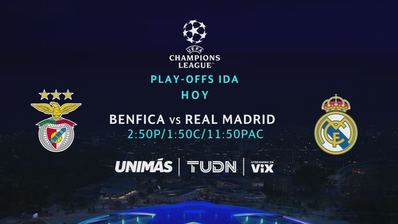 Champions League 2026: Reporte del juego Benfica vs Real Madrid desde el Estádio da Luz