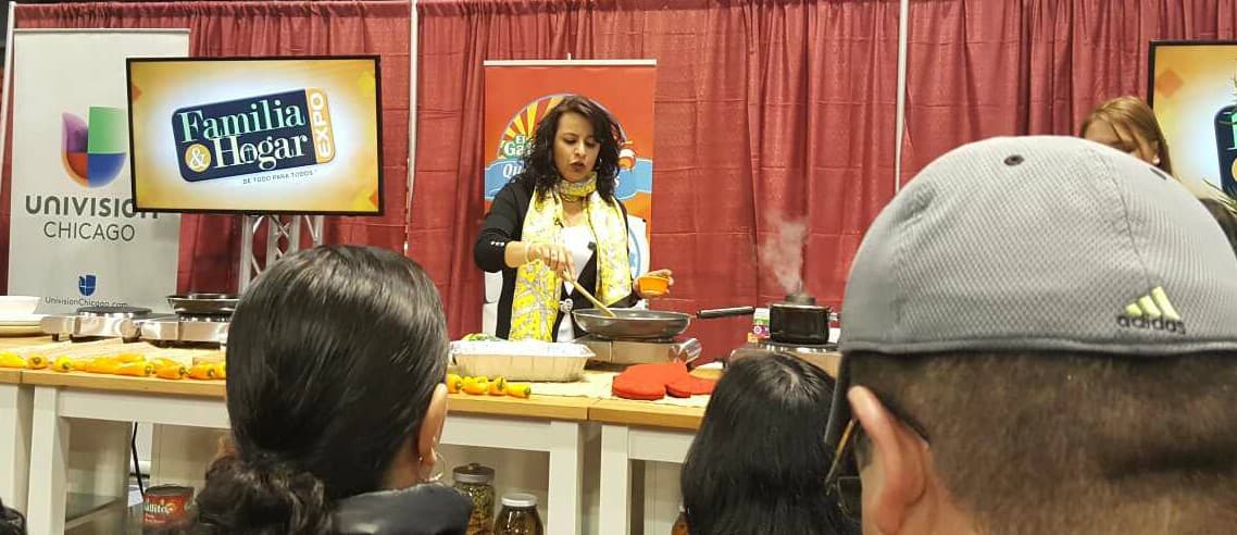 Vicky Aguílera estuvo cocinando y nos sorprendió con unas recetas deliciosas.