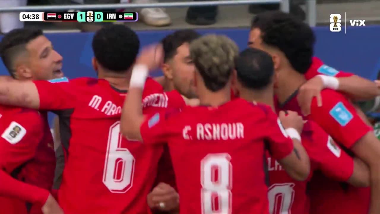 ¡Egipto le clava un golazo a Irán a menos de 5 minutos del silbatazo inicial!