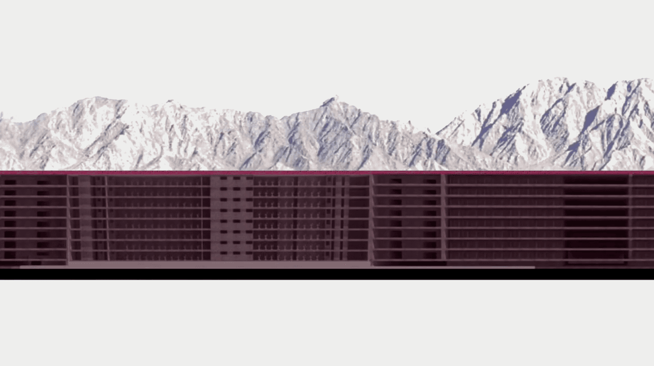 El diseño fue elaborado por la firma de arquitectos Estudio 3.14 de Guadalajara, México.