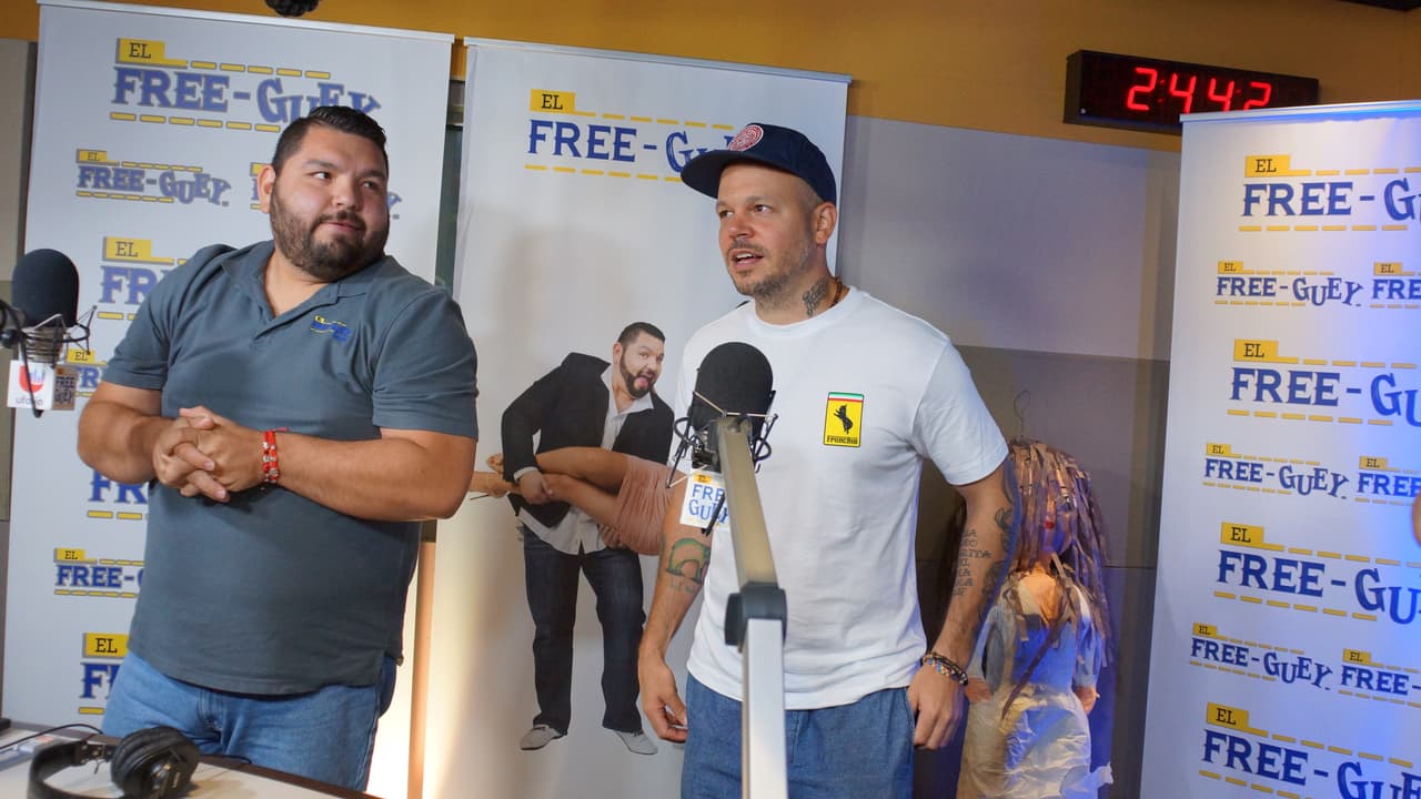 Residente se la pasó a todo dar con El Tambochi y El Compa Ivan.